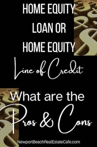 Home Equity Loan or Line of Credit | 6 Important Pros and Cons. If you need some cash for whatever reason, you could use the equity you have in your home. Borrowing money against the appraised value of your property could give you cash when you need it most. As part of the home loan process, the home will have an appraisal completed. #heloc #homeequityloan #lineofcredit via @https://www.pinterest.com/sharon_paxson/ Home Equity Loan, Real Estate Advice, Second Mortgage, Real Estate Articles, Home Equity Line, Home Buying Tips, Home Loans, Types Of Loans, Home Equity
