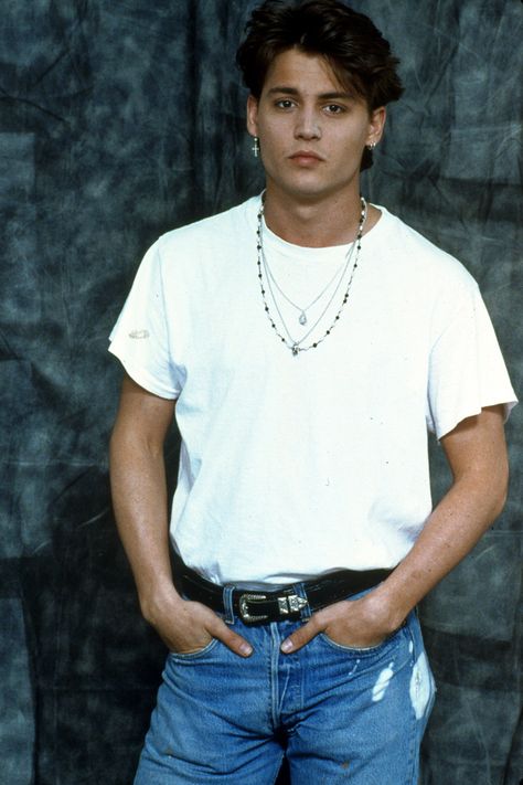 Johnny Depp’s Changing Appearance: Transformation Photos – Hollywood Life Boys, Guys, Giyim, Anos 80, Ace Hood, Hot Guys, Model