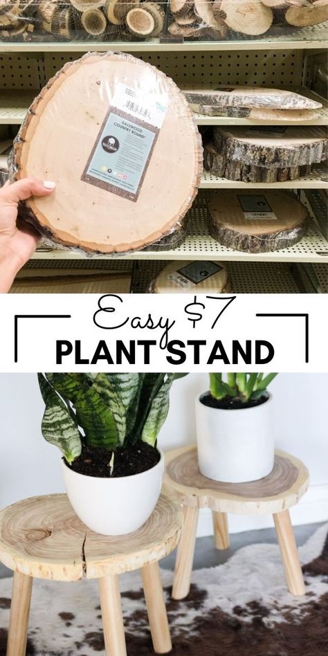 Woodworking Projects, Wood Projects, Home Décor, Home Crafts, Wood Crafts, Woodworking, Upcycling, Diy Furniture, Wood Plant Stand