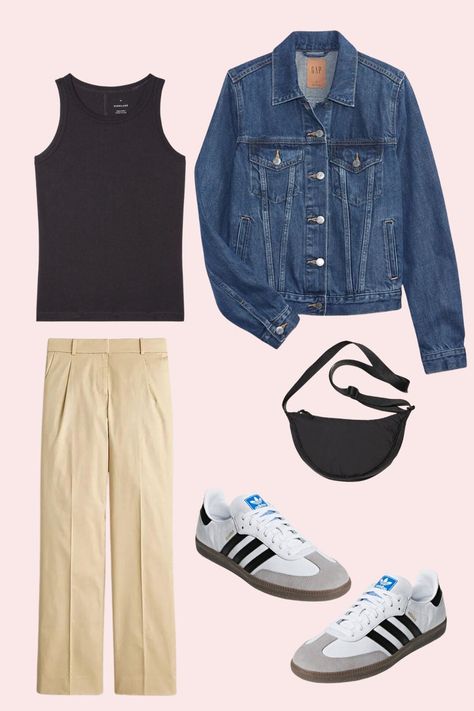 Sambas are the most comfortable sneaker and I love how they look! York, Capsule Wardrobe, What To Pack, What To Wear, Most Comfortable Sneakers, Greenwich Hotel, Comfortable Ballet Flats, Street Style, New York