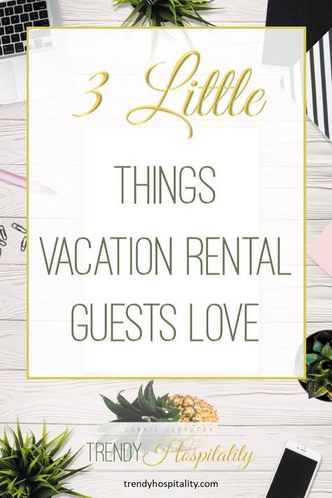 3 Little Things Vacation Rental Guests Love - Expectations Have Changed Most vacation rentals provide, at least, the basic amenities.  However, these days, guests are expecting more.  What extra amenities can you provide that guests will love and won’t break the bank? Are you providing what is considered the norm for basic amenities? I'll give you examples of three little things that your vacation rental guests will appreciate.  They will also help you get better vacation rental reviews. Ideas, Country, Decoration, Vacation Home Rentals, Rental Gift, Holiday Rental, Vacation Rentals Decor, Vacation Rentals, Airbnb Host