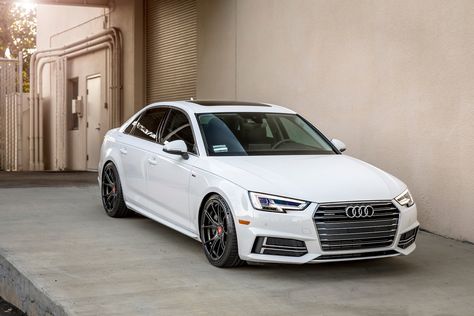 White Audi A4 2.0T Gets Improved Lighting and More Audi A4, Audi A6, Bmw Car, Audi A4 Black, Audi Q3, Motos, Suv Car, Audi Cars, Carros
