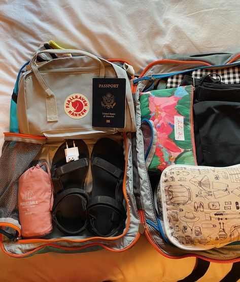 Collage, Backpacks, Pins, Trip, Packing, 10 Things, Day Trip