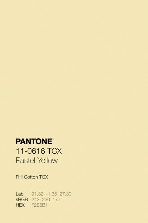 Pastel, Design, Pantone, Pantone Colour Palettes, Pantone Color, Color Palette Yellow, Color Palette, Yellow Pantone, Color Swatch