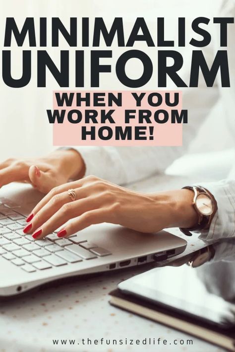 My Stylish, Comfy Work from Home Minimalist Uniform Organisation, Work From Home Clothes, Work From Home Outfits, Work From Home Outfit, Capsule Wardrobe Work, Comfy Work From Home Outfits, Work Uniforms, Executive Woman, Work Casual