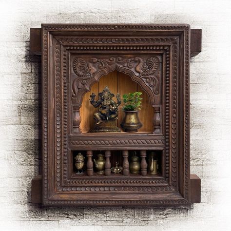 Showcase vintage elegance in your home with our Hand-Carved Vintage Finish Wall Shelves. Crafted from solid hardwood, they're more than shelves; they're a statement of artistry. Explore our collection at Dobri Arts and elevate your decor. Diwali, Home Décor, Decoupage, Decoration, Interior, Vintage, Wooden Wall Shelves, Hanging Wall Art, Wooden Walls