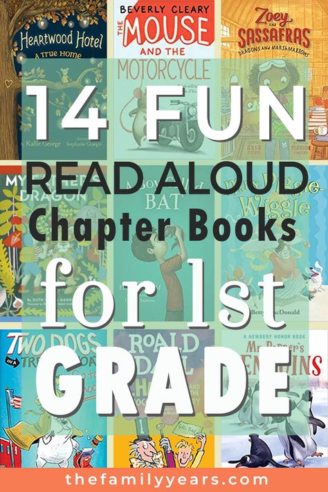 14 Fun Read Aloud Chapter Books for First Grade Adventure, Girl, Ember, Michael, Kiddos, School, Chosen, Literary, Kid Stuff