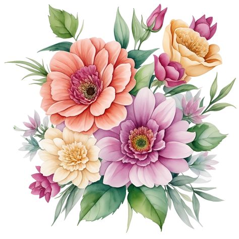 Floral, Design, Decoupage, Vintage, Digital Flowers, Botanical Flowers Print, Flower Clipart, Flower Illustrations, Botanical Floral Prints