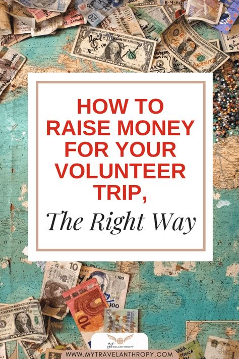 9 Tips to successfully raise money for your volunteer trip abroad. Learn how to budget for your volunteer trip, raise money ethically, and create lasting relationships with donors. Meet your goals for volunteering abroad by using these 9 tips to ethically raise money for your next volunteer trip abroad. #travelanthropy #mytravelanthropy #volunteerabroad | volunteer travel | fundraising ideas | volunteer fundraising | fundraising ideas for volunteer trips | volunteer abroad | fundraising tips Ideas, Volunteer Travel, Volunteer Opportunities, Volunteer Abroad, Online Donations, Fundraiser Help, Fundraising Tips, College Travel, Volunteer Gifts