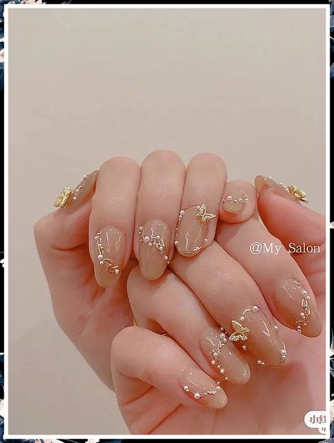 Winter Nails Cute - No time to search for the items you're hunting for? Check out now! Nail Art Designs, Asian Nails, Ongles, Asian Nail Art, Kuku, Chic Nails, Cute Nails, Pretty Nails, Elegant Nails