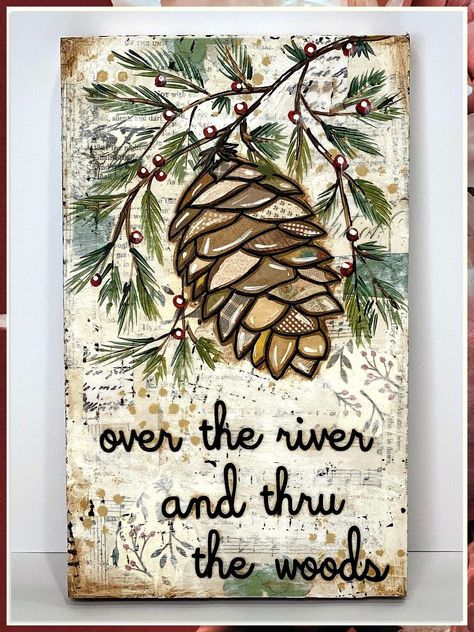 Looking to add a touch of warmth to your home this winter? Check out these 10 cozy winter home decor signs that will transform your space into a cozy haven. From rustic wooden signs to festive holiday designs, these creative ideas will bring the perfect winter ambiance to any room. Get inspired and start decorating today! Art, Crafts, Christmas Decorations, Cabin Christmas Decor, Rustic Decor, Christmas Mantle Decor, Christmas Paintings, Cabin Christmas, Cabin Signs