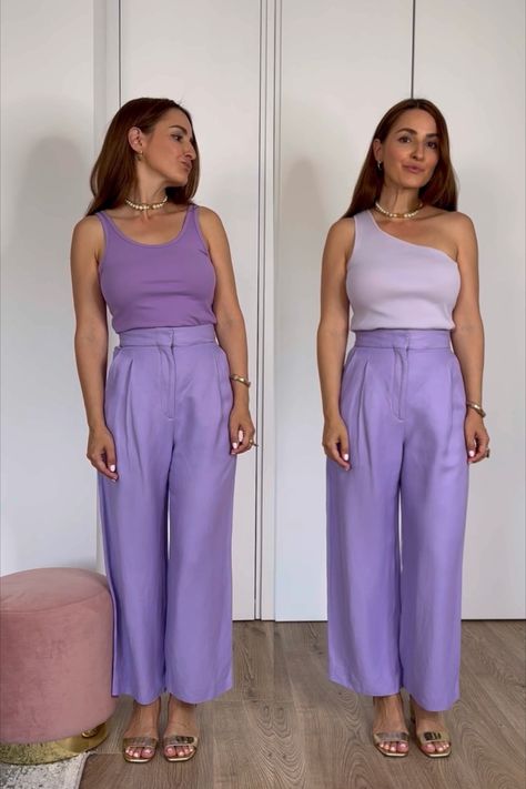Check out an easy tip on how to elevate your summer looks: https://www.instagram.com/p/CtuHn9yIAPc/ Fashion, Outfits, Instagram, Summer, Summer Looks, How To Wear, Style, Looks Great, Purple Outfits
