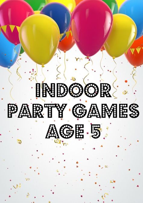 Planning a 5th birthday party bash during the cold or rainy season? Make sure you have some awesome indoor party games for age 5 on hand, like these ideas! Halloween, Kids Party Games, Toddler Party Games, Birthday Party Games For Kids, Birthday Party Games Indoor, Party Games, Party Activities, Indoor Party Games, Kids Birthday Fun