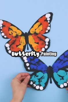 Crafts, Bugs And Insects, Easy Painting For Kids, Kids Painting Projects, Kids Painting Crafts, Summer Art Projects, Spring Art Projects, Painting Crafts For Kids, Painting For Kids