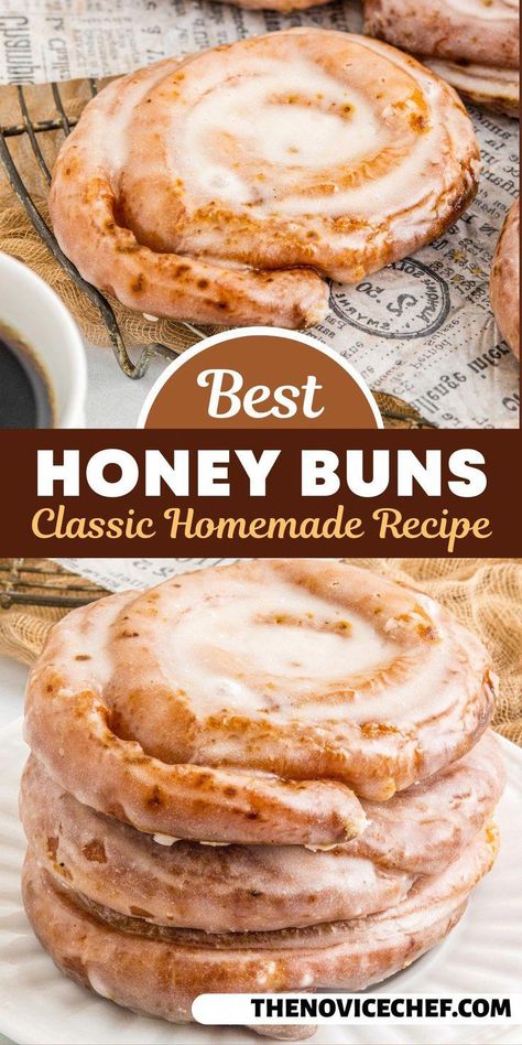 #HowToMaintainHealthyNutrition Dessert, Doughnut, Desserts, Muffin, Homemade Honey Bun Recipe, Honey Bread, Baking With Honey, Homemade Donuts Recipe, Homemade Donuts