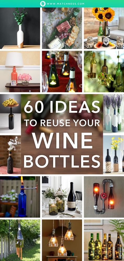 Recycling, Upcycling, Diy, Repurposed Wine Bottles, Recycle Wine Bottles, Diy Wine Bottle Decor, Reuse Wine Bottles, Recycled Wine Bottles, Diy With Wine Bottles