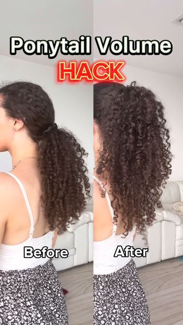 Instagram, Outfits, Ponytail Hairstyles, Design, Natural Curls Hairstyles, Quick Curly Hairstyles, Natural Volume Hair, Hair Ponytail Styles, Curly Ponytail