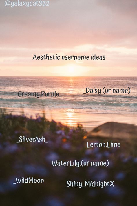 Kawaii, Aesthetic Names For Instagram, Aesthetic User Name Ideas, Aesthetic Names, Username Ideas Creative, Instagram Words, Instagram Bio Quotes, Name For Instagram, Usernames For Snapchat