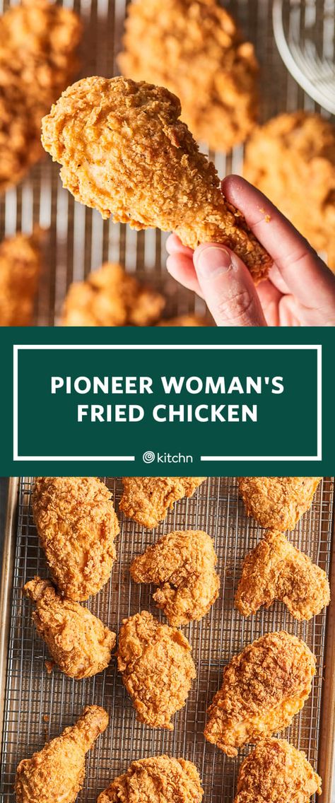 I Tried The Pioneer Women's Fried Chicken Recipe | Kitchn Chicken Recipes, The Pioneer Woman, Southern Fried Chicken, Fried Chicken Recipe Pioneer Woman, Pioneer Woman Chicken, Pioneer Woman Recipes Dinner, Best Fried Chicken Recipe, Chicken Dinner, Pioneer Woman Recipes