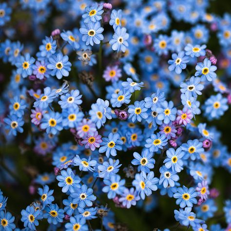 Blue Inspiration, Happy Flowers, Forget Me Not, Alam Semula Jadi, Flower Aesthetic, Petunias, Dream Garden, Love Flowers, My Flower