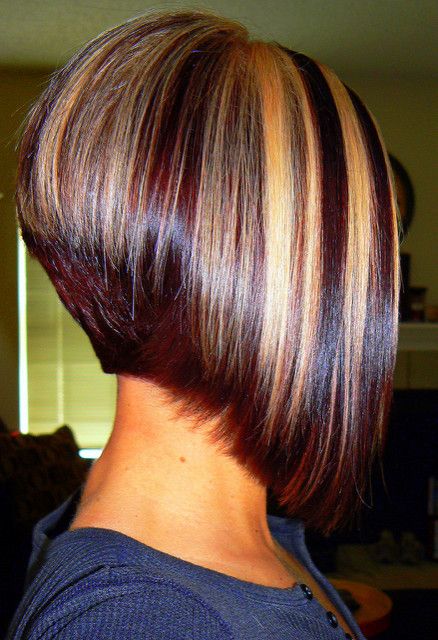 Got my hairs did today | Flickr - Photo Sharing! Hairstyles For Thin Hair, Thick Hair Styles, Inverted Bob Hairstyles, Hair Lengths, Medium Hair Styles, Curly Hair Styles, Short Bob Hairstyles, Short Bob Haircuts, Top Hairstyles