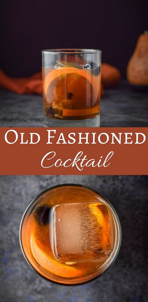The classic old fashioned cocktail will transport you to the mad men set. Okay, not really but you will feel cool drinking it! #oldfashioned #cocktail #drink #dishesdelish #dishesdelishdrinks https://ddel.co/cofc Dessert, Whiskey Old Fashioned, Old Fashion Drink Recipe, Old Fashion Cocktail Recipe, Whiskey Drinks, Old Fashioned Cocktail, Classic Old Fashioned Cocktail Recipe, Old Fashioned Drink, Cocktail Drinks Recipes