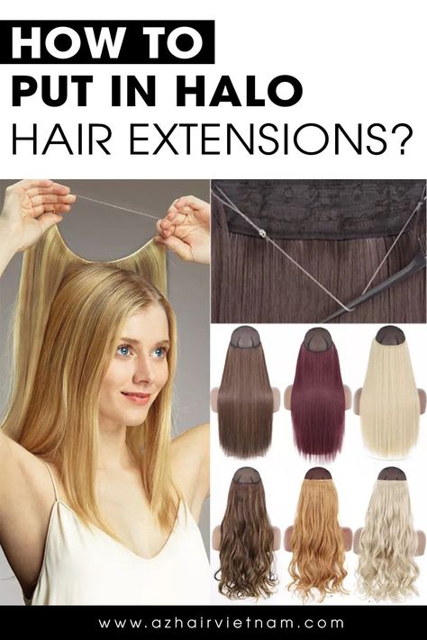 Real human hair extensions