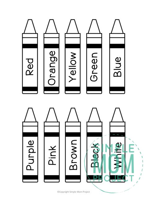 Do your kids love coloring with crayons? Why not use this free printable crayon template for the perfect coloring activity! Your kids will love them! Use it to teach colors and ask them to name them. Click to download and print these blank outline crayon templates! Teacher Appreciation, Colouring Pages, Pink, Pre K, School Themes, Back To School Worksheets, Teaching Colors, Color Worksheets For Preschool, Color Activities