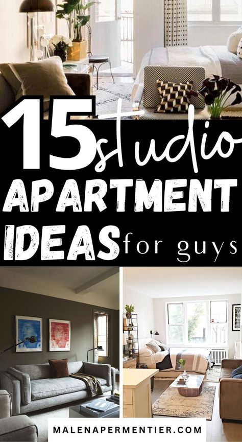 studio apartment decorating ideas Studio Flats, Flat Design, Studio, Man Cave, Ikea, Boys, Dorm, Men Apartment, House Interior