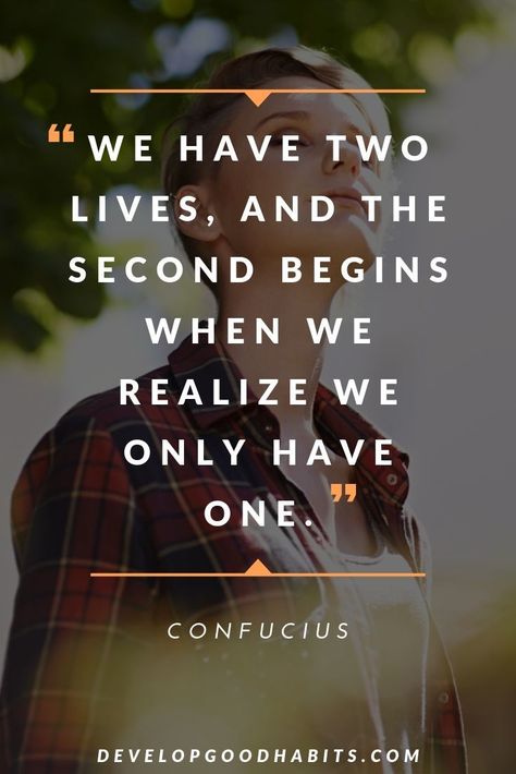 Confucius Quotes About Life - “We have two lives, and the second begins when we realize we only have one.” – Confucius | what did confucius say before he died | confucius quotes in chinese | confucius quotes two lives #inspiration #motivation #motivationalquotes Habits Quotes, Confucius Say, Fun Stories, Confucius Quotes, Improvement Quotes, Habit Quotes, Self Improvement Quotes, Career Quotes, Word Play