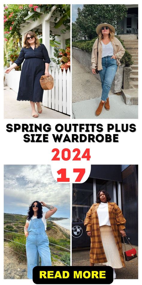 Our spring wardrobe plus size 2024 lineup is dedicated to empowering plus size women with fashion-forward choices. This season's essentials include a wide range of trendy casual outfits, sophisticated office wear, and comfy jeans. Each piece is crafted to ensure that every plus size woman steps out in style, comfort, and confidence. Whether you're heading to work or enjoying a casual day out, our collection provides you with fashionable solutions that are both chic and practical. Outfits, Casual, Paris, Jeans, Early Spring Outfits Casual, Casual Summer Outfits For Women, Capsule Wardrobe Outfits, Plus Size Casual Outfits Spring, Plus Size Spring Work Outfits