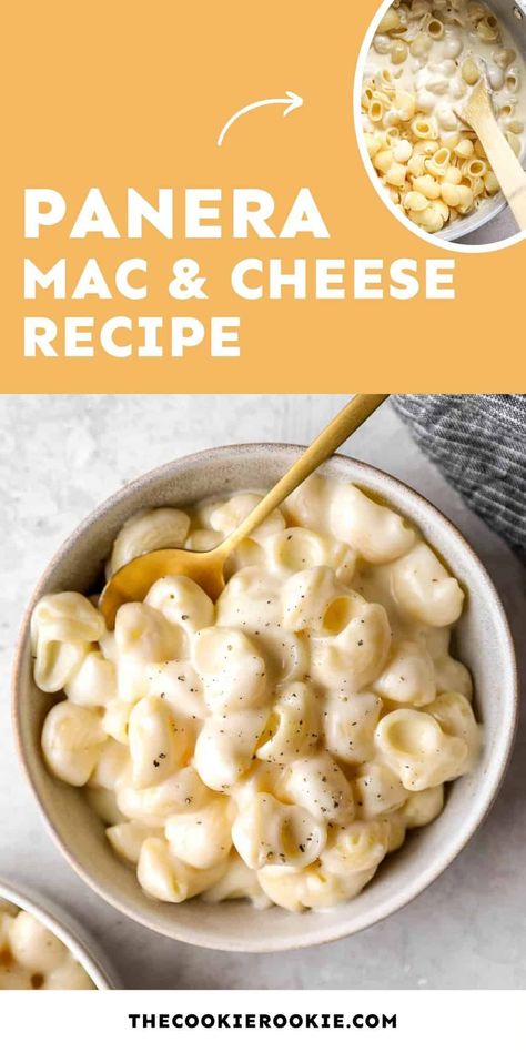 Panera Mac Cheese Recipe, Chrissy Teigen Mac And Cheese, Pepperoni Mac And Cheese, Chilis Copycat White Cheddar Mac And Cheese, Flavored Mac And Cheese Recipe, Panera Recipes Copycat, Mac N Cheese Recipe Baked, Low Calorie Mac And Cheese, Home Made Mac And Cheese