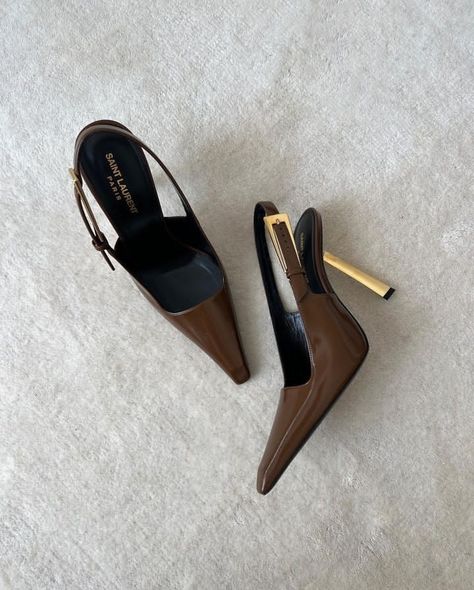 Ysl 
Yves saint LAURENT 
Fall Outfits 
Outfits Inspo Shoes, Outfits, Luxury Shoes, Aesthetic Shoes, Shoe Collection, Shoes Heels, Ysl Heels, Heels Aesthetic, Trendy Shoes