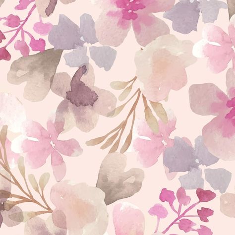 Abstract watercolor floral pattern desig... | Free Vector #Freepik #freevector #pattern #watercolor #floral #abstract Floral, Floral Wallpaper, Floral Texture, Abstract Floral, Watercolor Floral Wallpaper, Abstract Floral Print, Abstract, Floral Pattern, Watercolor Wallpaper