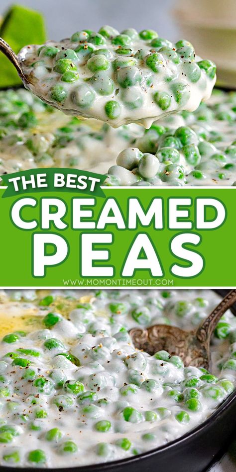 Fruit, Vegetable Recipes, Nutrition, Creamy Peas, Cream Peas, Creamed Peas, Creamed Peas And Potatoes, Vegetable Sides, Potato Dishes