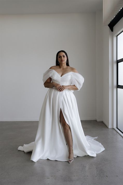Franklyn Wedding Gown | Hera Couture Wedding Gowns, Ball Gowns Wedding, Plus Size Wedding Dresses Curvy Bride, Plus Wedding Dresses, Plus Size Wedding Gowns, Unique Plus Size Wedding Dresses, Wedding Dresses Plus Size, Curvy Wedding Dress, Unique Wedding Dresses Plus Size