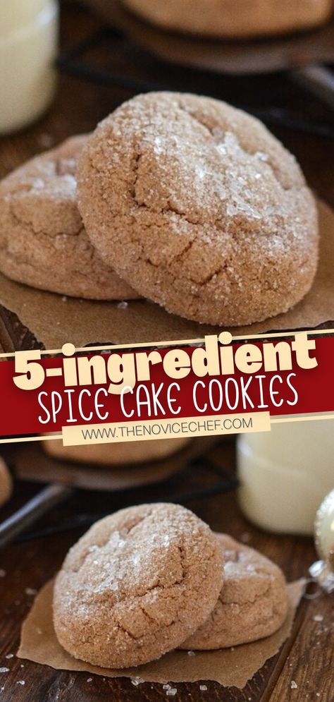 Brownies, Muffin, Ideas, Snacks, Pie, Spice Cake Mix Recipes, Five Spice Cookies Recipe, Spice Cake Mix, Spice Cake Recipes