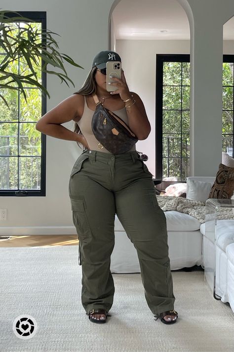 Outfits, Plus Size Baddies, Plus Size Baddie Outfits, Plus Size Baddie, Plus Size Bodysuit Outfit, Plus Size Comfy Outfits, Plus Size Outfits With Sneakers, Body Suit Outfits Plus Size, Plus Size Overalls Outfit