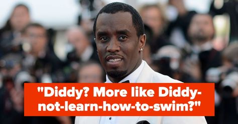 Diddy Is Going Viral For Trying To Dive Into His Pool, And The Internet Is Roasting Him So Hard Y'all Funny Fails, #fails, Jokes, Funny Tweets, Laughing So Hard, Fun Facts, Buzzfeed, Laugh, Laughing