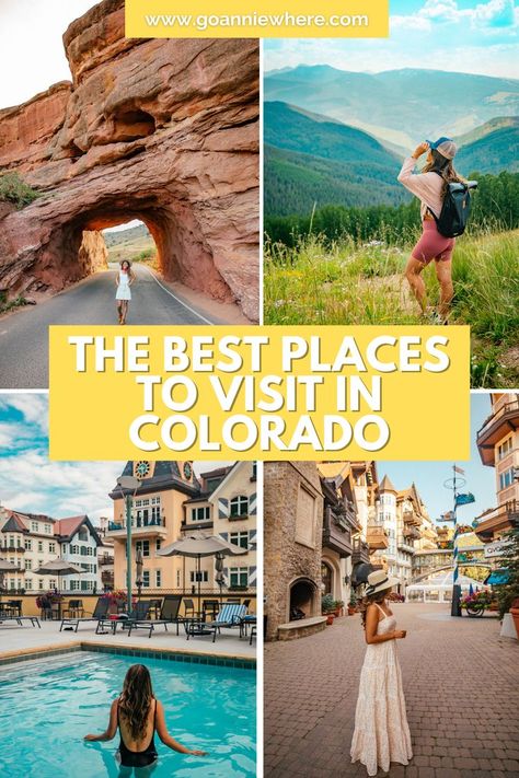 Best Places to Visit in Colorado Trips, Travel Destinations, Colorado, Road Trip To Colorado, Colorado Travel Guide, Colorado Places To Visit, Colorado Vacation, Colorado Travel, Colorado Towns