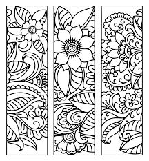 10 Best Free Printable Coloring Bookmarks For Kids - printablee.com Doodle, Colouring Pages, Crafts, Printable Coloring Pages, Pattern Coloring Pages, Printable Coloring, Coloring Bookmarks, Printable Flower Coloring Pages, Coloring Book Pages