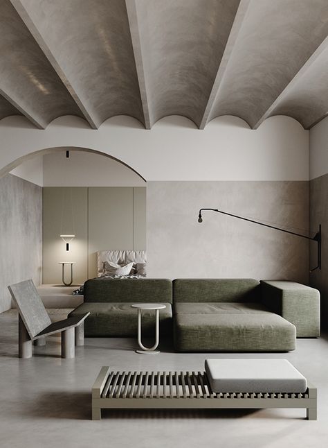 Green and Grey on Behance Minimal, Design, Instagram, Minimalism, Inspiration, Interior, Modern Interior, Art Deco, Modern