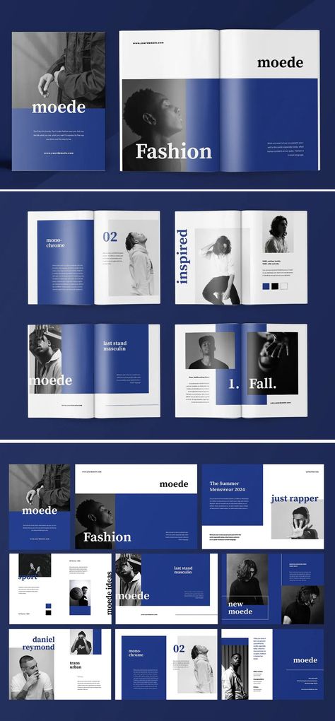 Layout, Design, Brochure Design, Fashion Magazine Layout, Brand Book, Graphic Design Brochure, Fashion Catalogue, Catalogue Design Templates, Catalog Fashion
