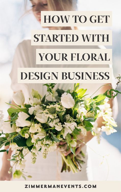 How to get started with your floral design business by Jessica Zimmerman. Do you really want a floral business? It's important to know that owning your own floral design business doesn't mean you are doing flowers all day. There is a reason only 5% of small businesses succeed. The business side of it takes up the majority of your day. Learn how to successfuly grow a profitable floral design business. #weddings #floraldesign #florals #weddingflowers floral designer tips, floral design tips Floral Arrangements, Parties, Design, Floral, Flower Business, Floral Design Business, Floristry Design, Floristry, Wedding Florist