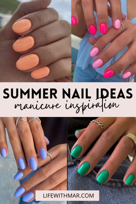 Design, Pink, Summer Pedicure Colors, Best Summer Nail Color, Summer Nail Polish, Summer Gel Nails, Summer Nail Colors, Summer Nail Polish Colors, Spring Nail Colors