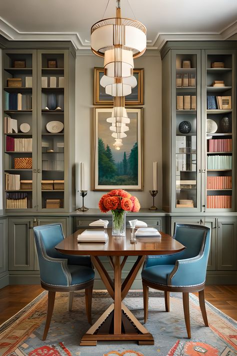 How to Decorate a Dining Room Library Inspiration, Design, Style, Dekorasyon, Drouin, Reno, Beautiful, Haus, Dream