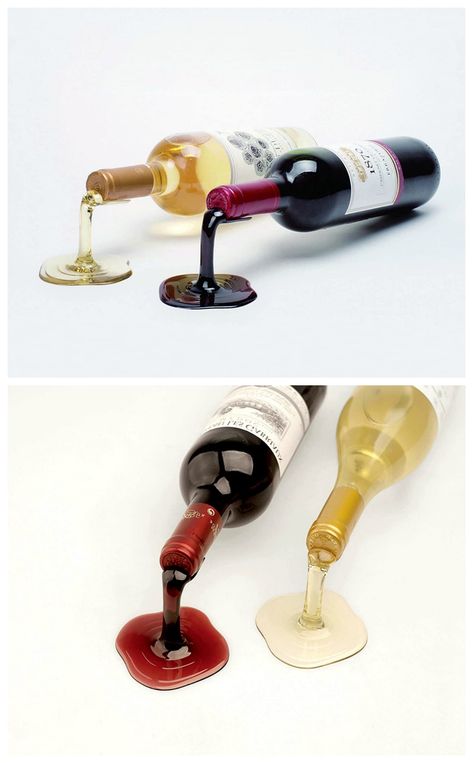 UNIQUE WINE RACK - This mini wine rack is a fun and creative way to display your wine. A perfect design that gives your guests a unique surprise. #affiliatelink 3d, Wines, Design, Party Favours, Inspiration, Wine Bottle Stand, Wine Bottle Holders, Wine Holder, Unique Wine Bottle Holder