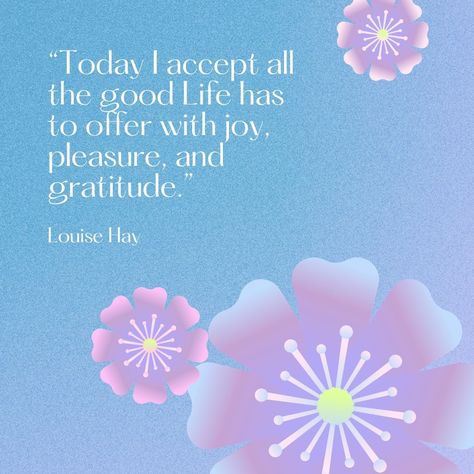 Affirmation Quotes, Louise Hay, Positive Thoughts, Daily Quotes, Pretty Quotes, Amor, Self, Love And Respect, Confidence Quotes