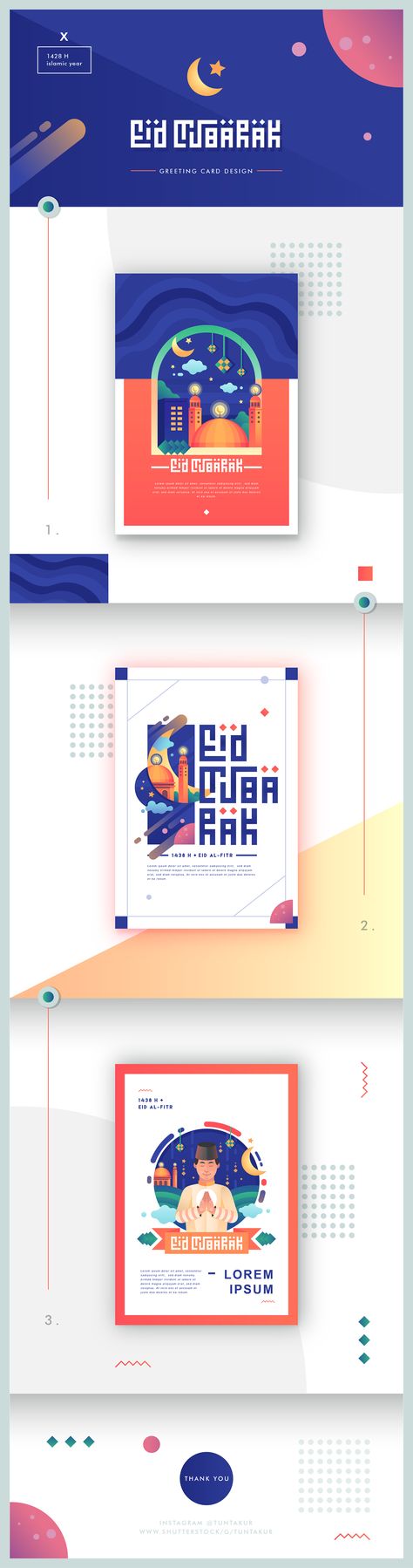 EID MUBARAK GREETING CARD DESIGN 2017 on Behance Ramadan, Web Layout, Design, Presentation Layout, Ideas, Logos, Layout Design, Behance, Web Design
