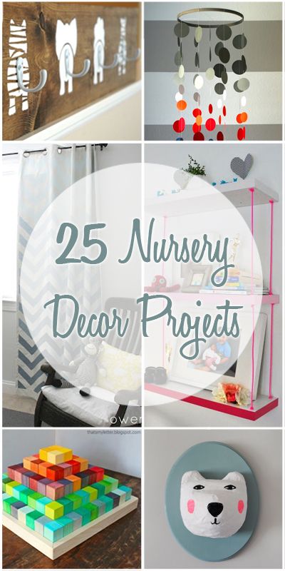25 Nursery Decor Projects | Remodelaholic.com #nursery #decorating #DIY Child's Room, Nursery Décor, Nursery, Diy, Nursery Decor, Baby Room Decor, Diy Nursery Decor, Nursery Inspiration, Nursery Room
